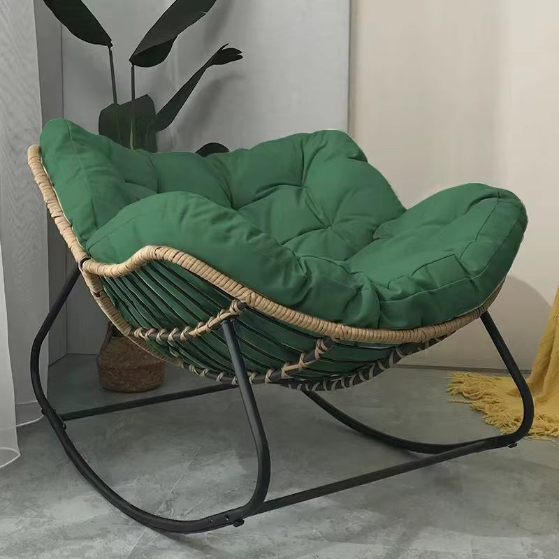 Light Luxury Rattan Rocking Chair Can Sit🔥