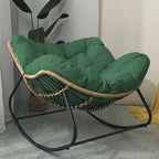 Light Luxury Rattan Rocking Chair Can Sit🔥