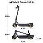Last day sale💥Electric Pedal Scooter with Helmet🔥