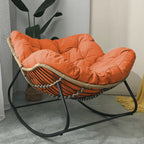 Light Luxury Rattan Rocking Chair Can Sit🔥