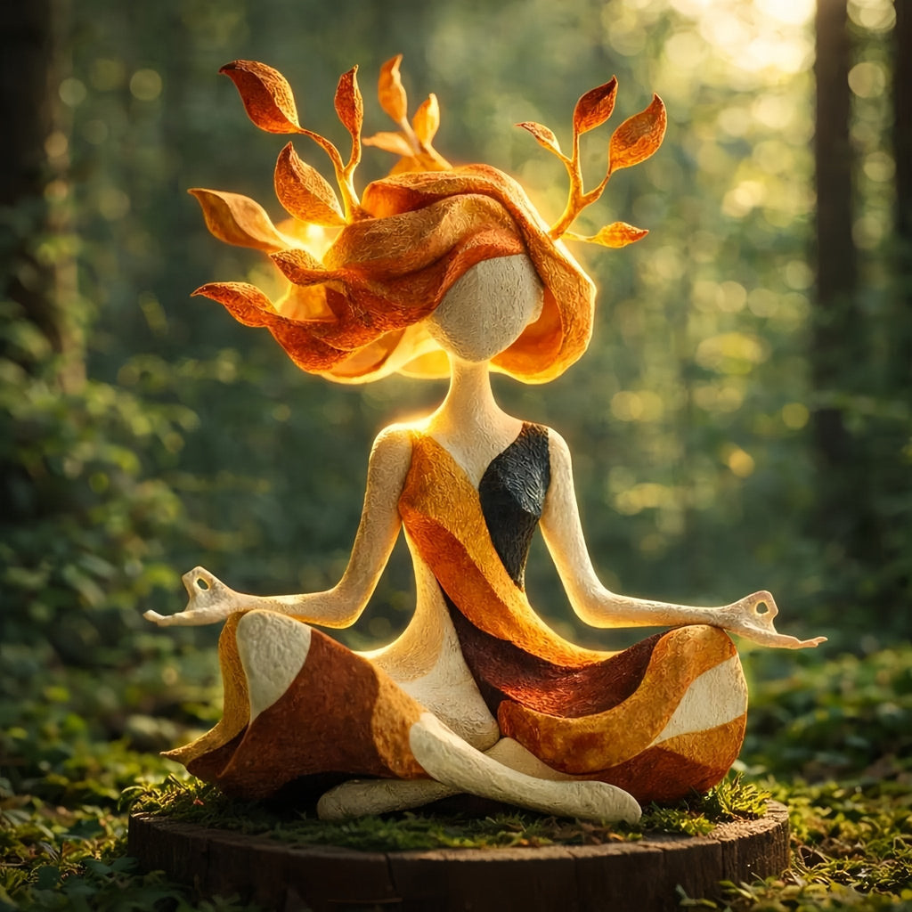Serenity Growth | Inner Harmony Sculptural Figurine🔥
