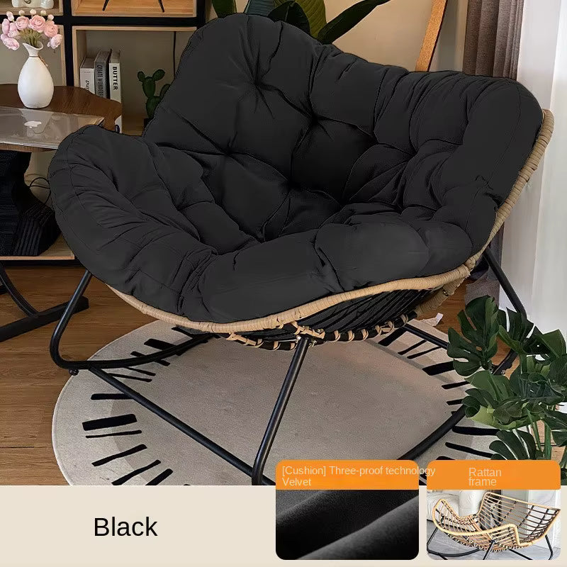 Light Luxury Rattan Rocking Chair Can Sit🔥