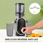 Cold Press Juicer, 300W, 5.3" Large Feed Chute, 1.5L Capacity, Automatic Feeding, High Yield, Easy to Clean, Ideal for Whole Fruits & Vegetables🔥
