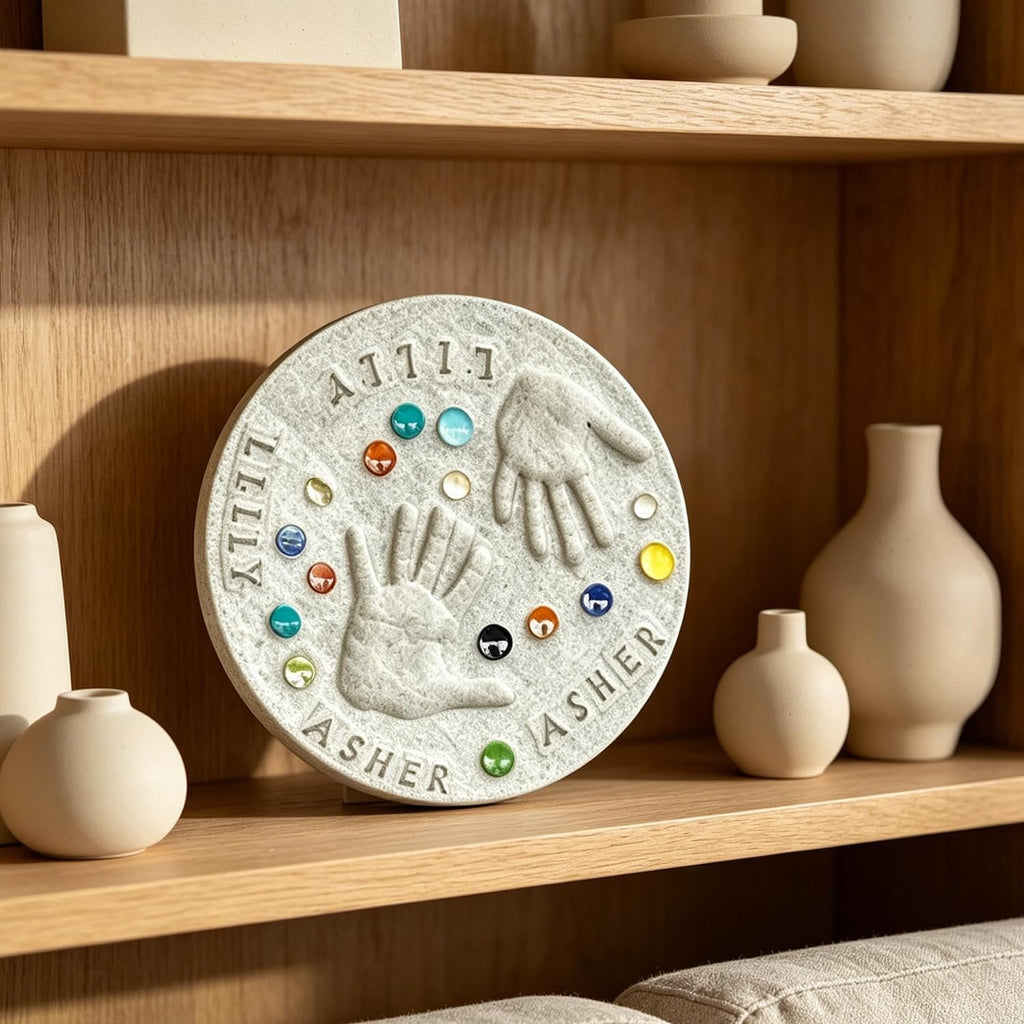 Freeze Time DIY Handprint Stepping Stone Kit🔥