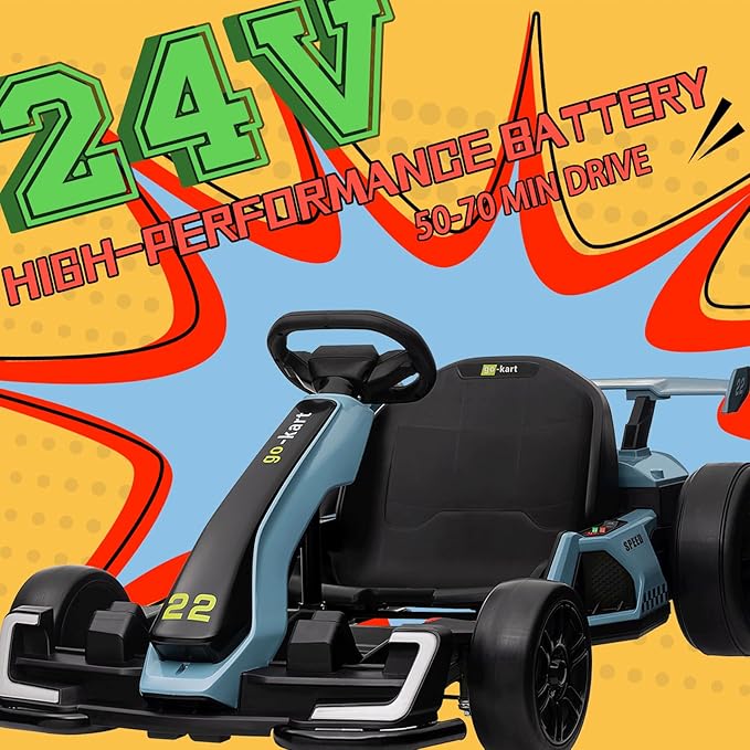 Electric Drift Kart for Kids🔥